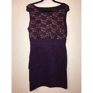 PURPLE SEMI- FORMAL DRESS
